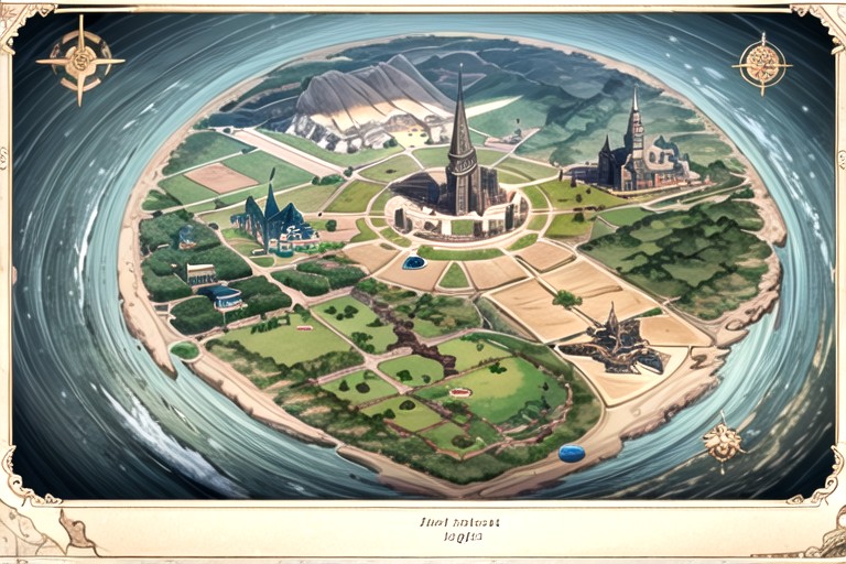 Mercury On The Map, Lumber On The Map, Fantasy Map Hentai AI Porn