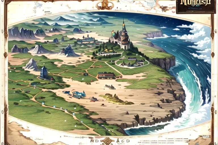 Treasure Chests On The Map, Ore On The Map, Dark Map Hentai AI Porn