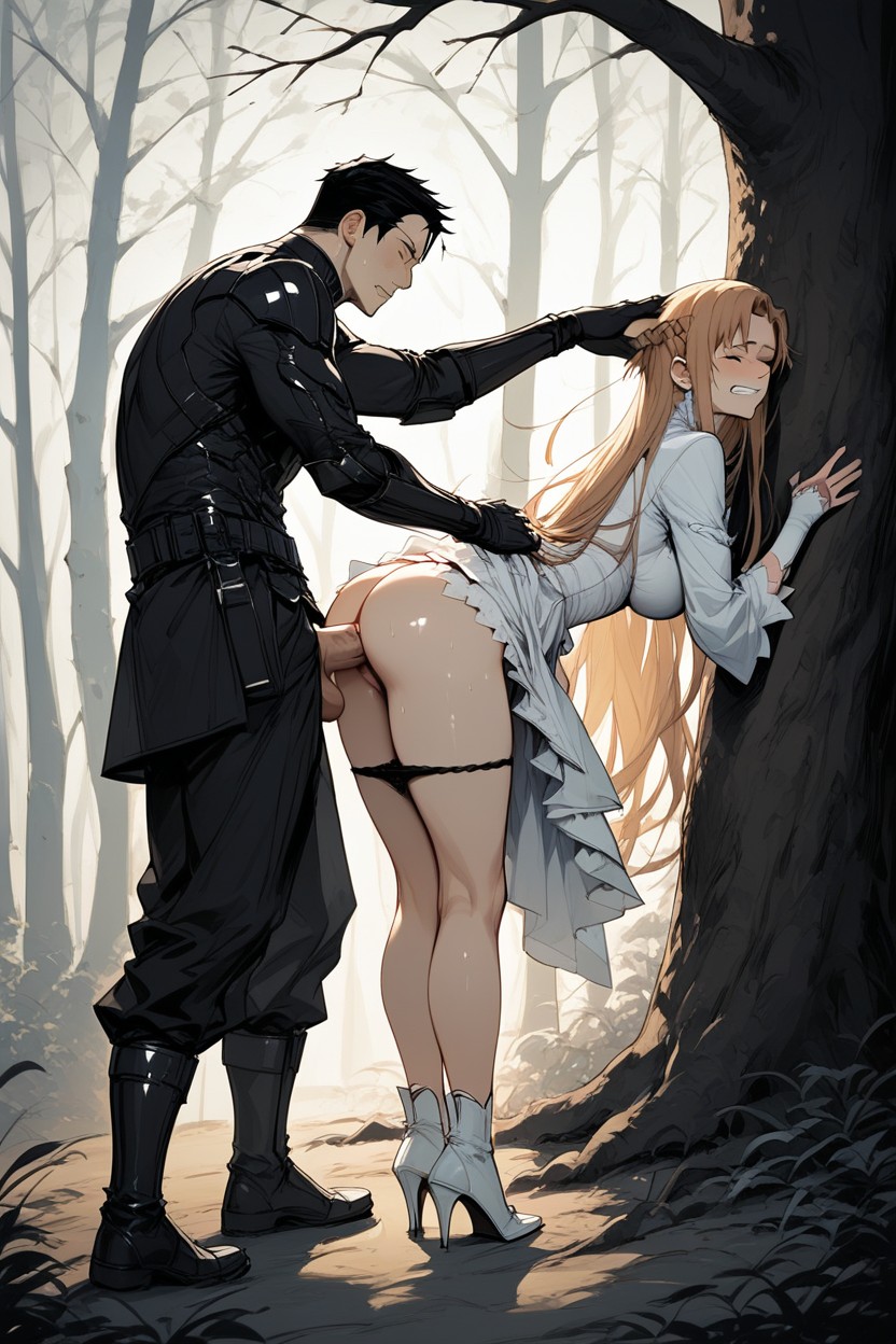 Forest, Wind, 25+ Hentai AI Porn