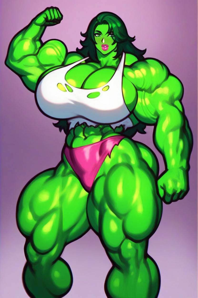 Very Muscular, Gigantic Muscle Trapezius, 25+ Hentai AI Porn