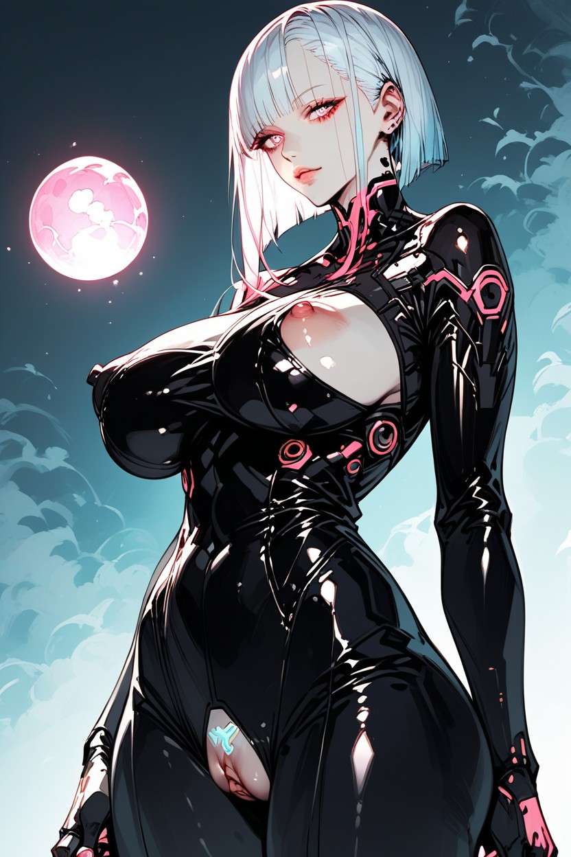 Nude Upper Body, 25+, Cinematic Cave Atmosphere Hentai AI Porn