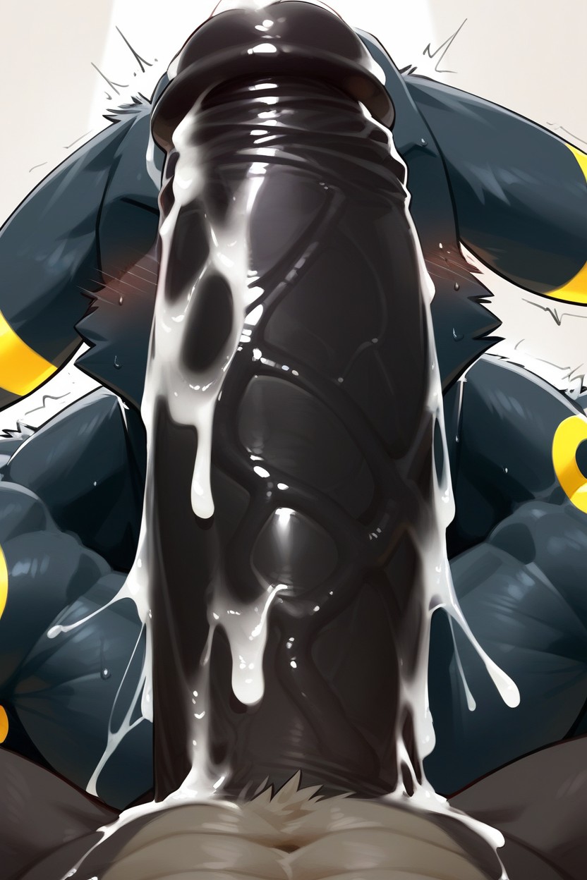 Throbing, Extremely Large Black Cock, Skinny AI Gay Porn