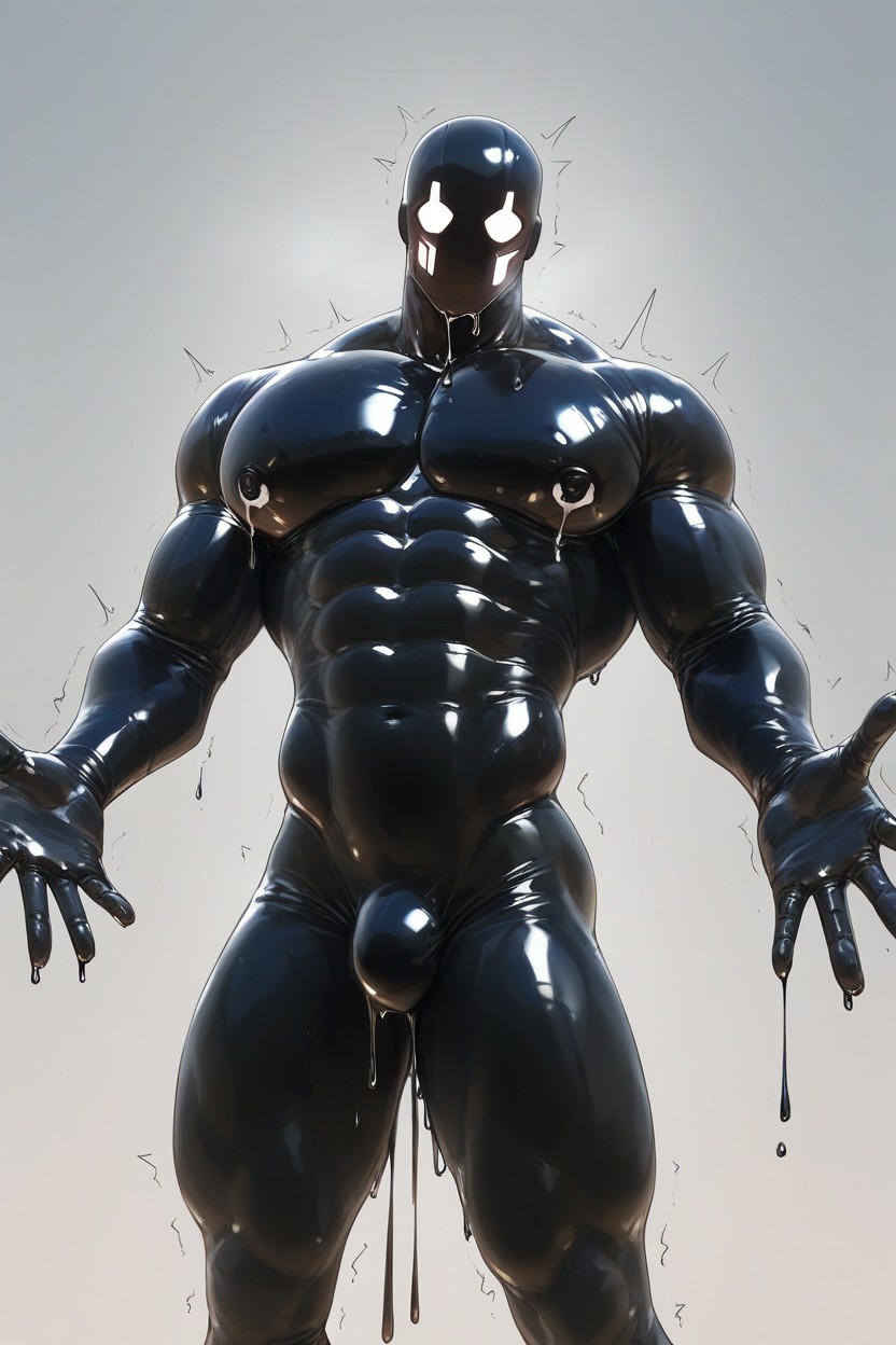 Soft Chest, Trembling Waist, Featureless Nose AI Gay Porn