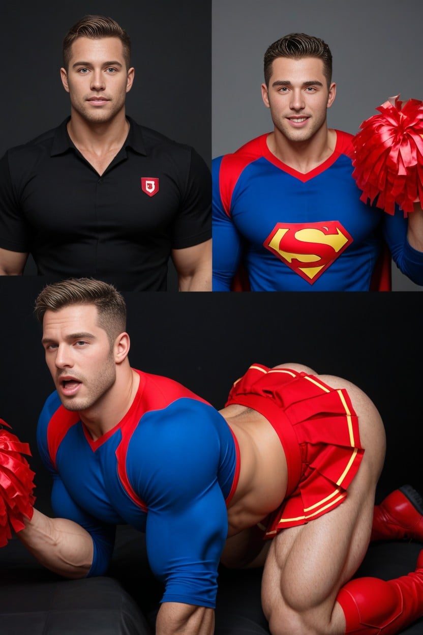 Humiliated, Before And After, Very Micro Penis AI Gay Porn