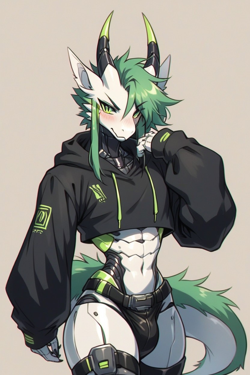 Wasp Waist, Bionic Arms, Bionic Neck AI獸人黃片