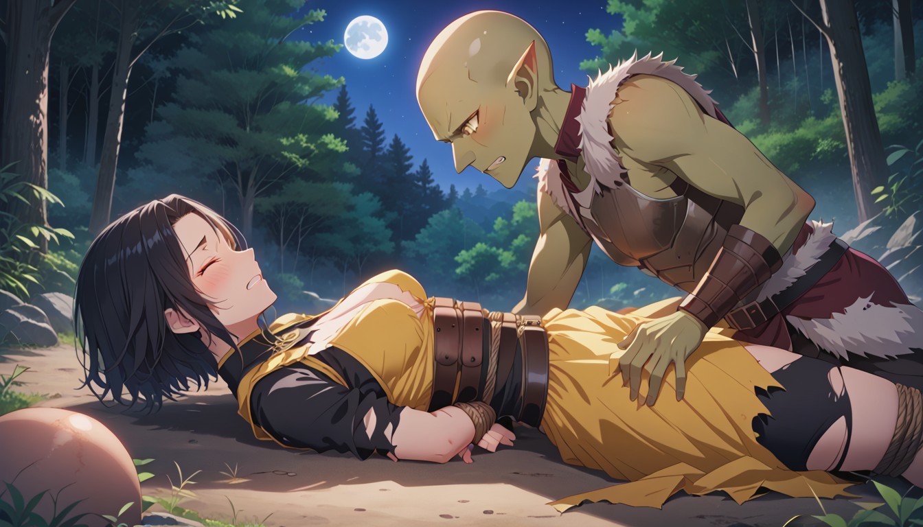 Bald Goblin, Skinny, Fight With Male Goblin Hentai AI Porn