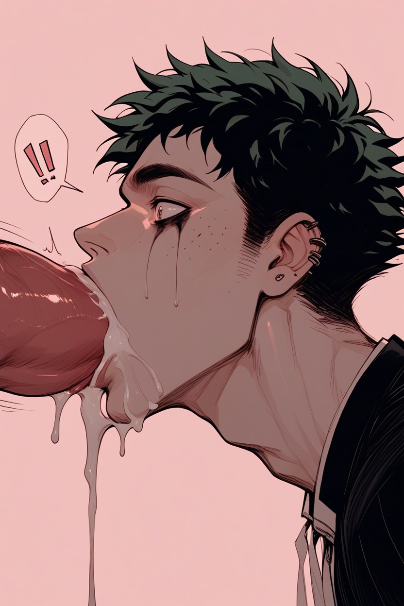 Yaoi, Neon Lights, Explosive Ejaculation Hentai AI Porn