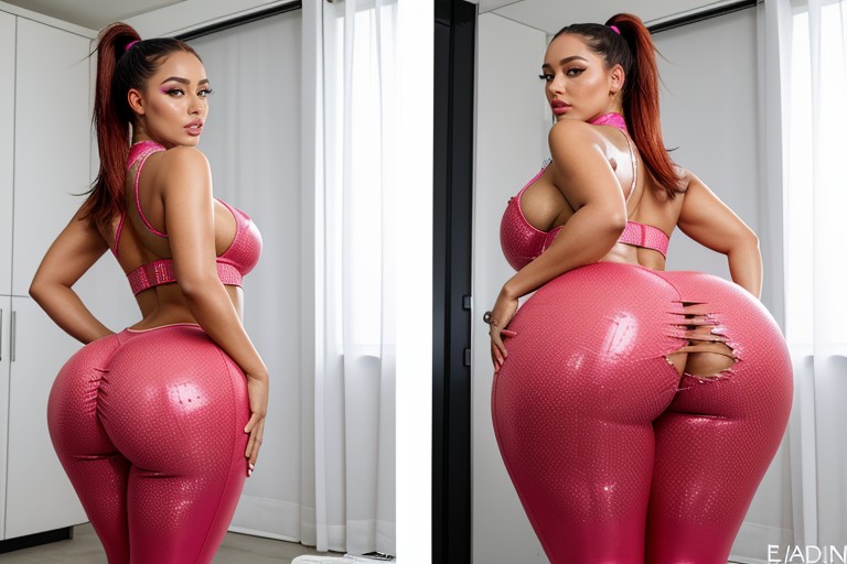25+, Stripper Booty Gym Clothes, Thick Things AI Porn