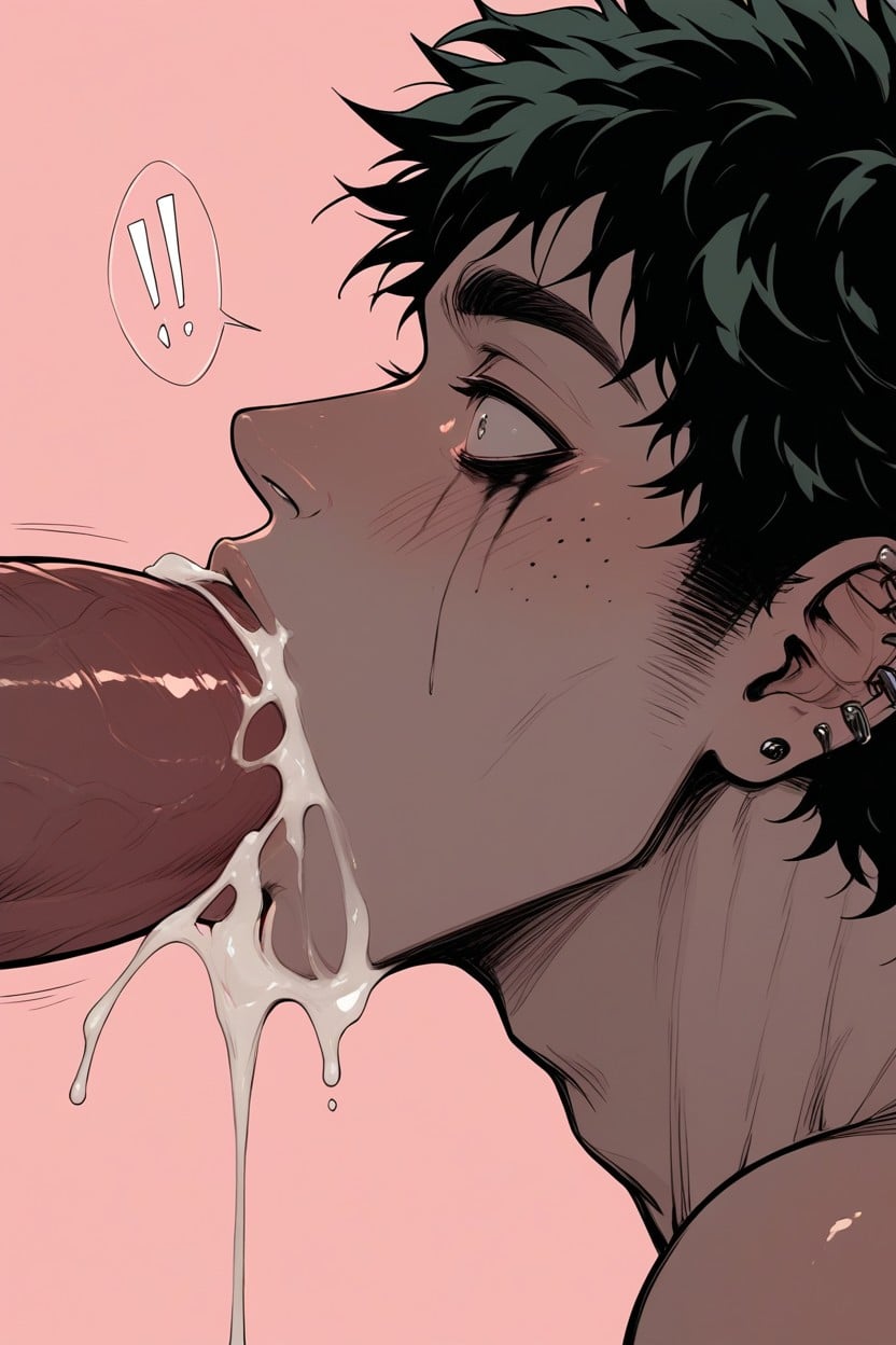 Gigantic Knotted Cock, Explosive Ejaculation, Side View Hentai AI Porn