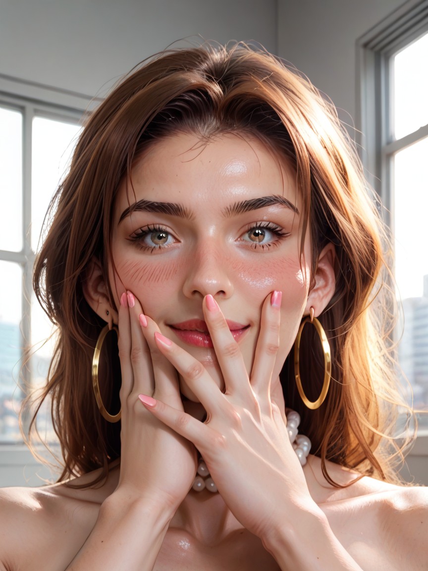 Very Sexy, Delicate Features, Horny AI Porn