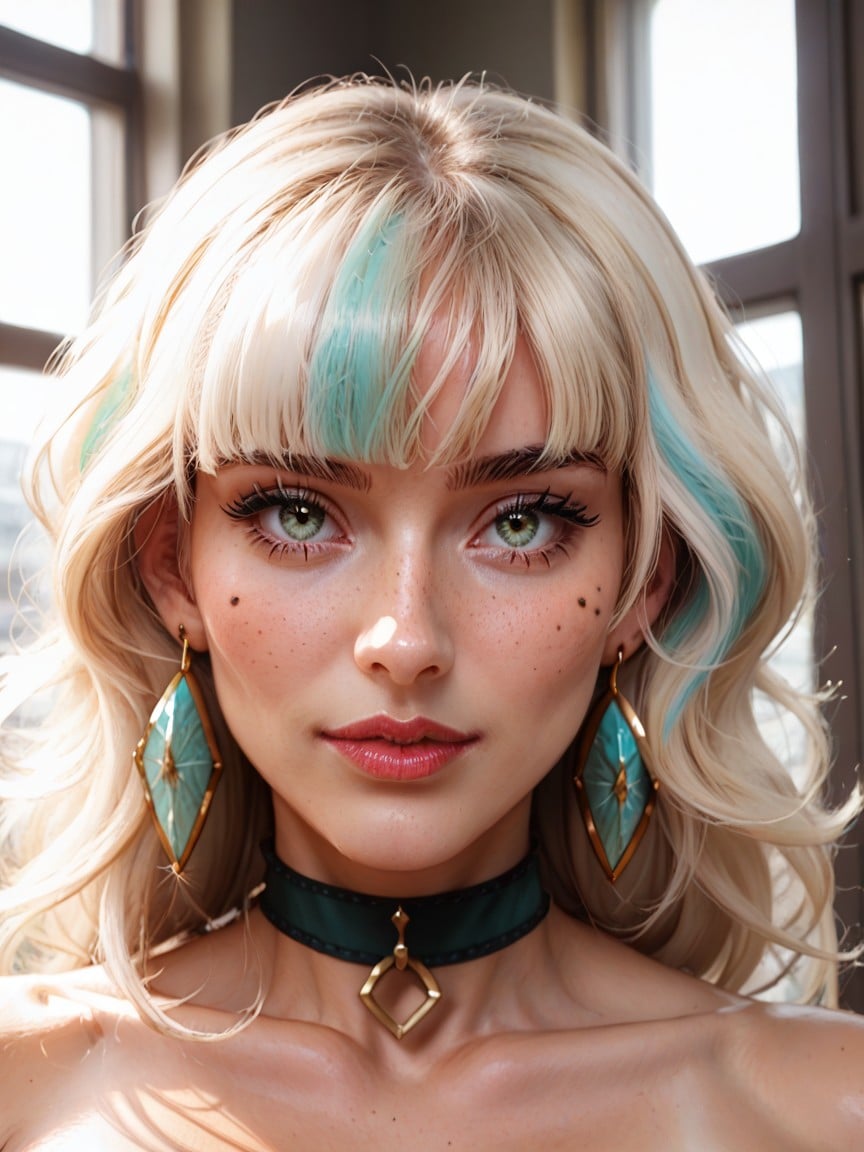 Extreme Close Up On Face, Very Sexy, Photorealism AI Porn
