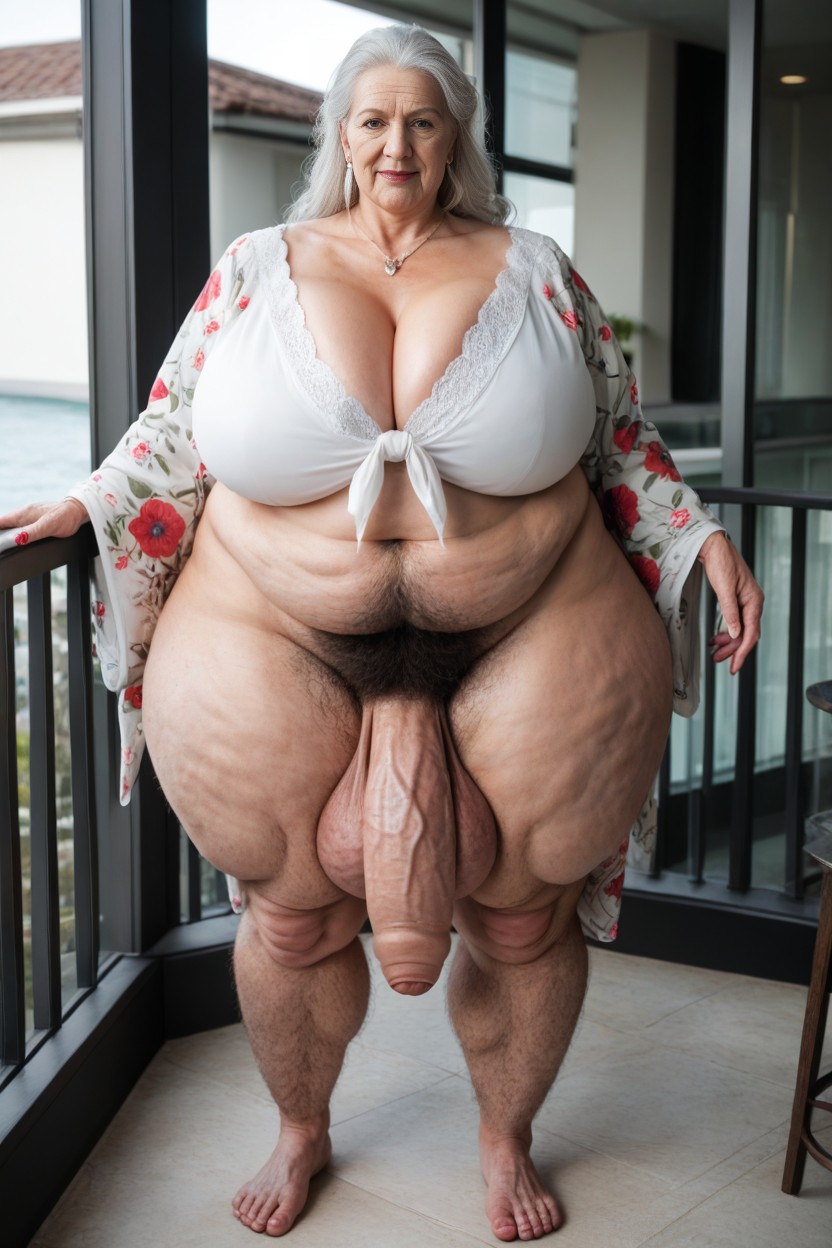 Wide Angle, Top Down, Extremely Large Ass AI Porn