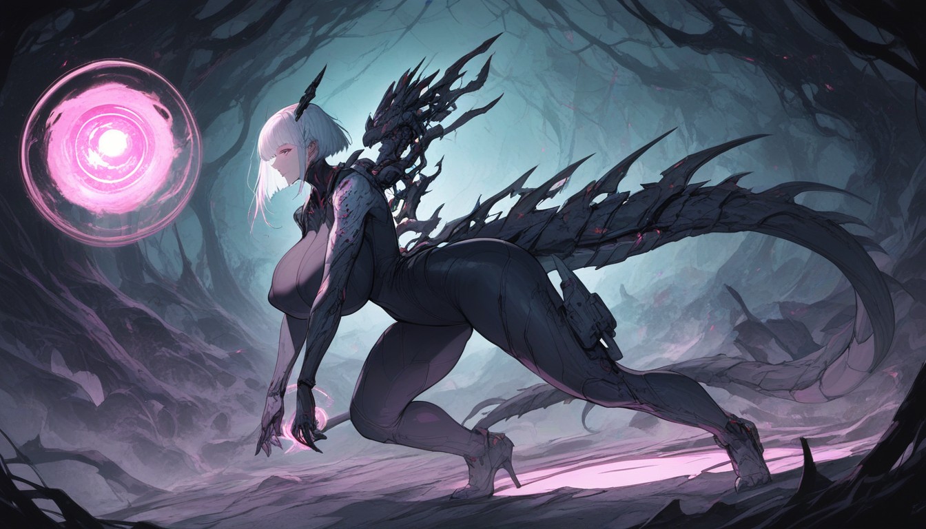 Side View, Sleek Aerodynamic Shape, Tight Suit Over Hips Hentai AI Porn