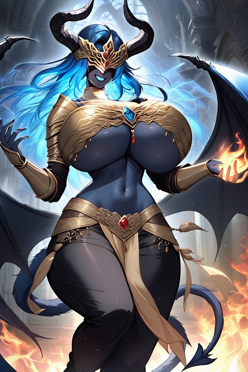 Voluptuous, Motto Haramase Honoo No Oppai Isekai Chou Ero Succubus Gakuen, Nightmare Fuel AI Porn