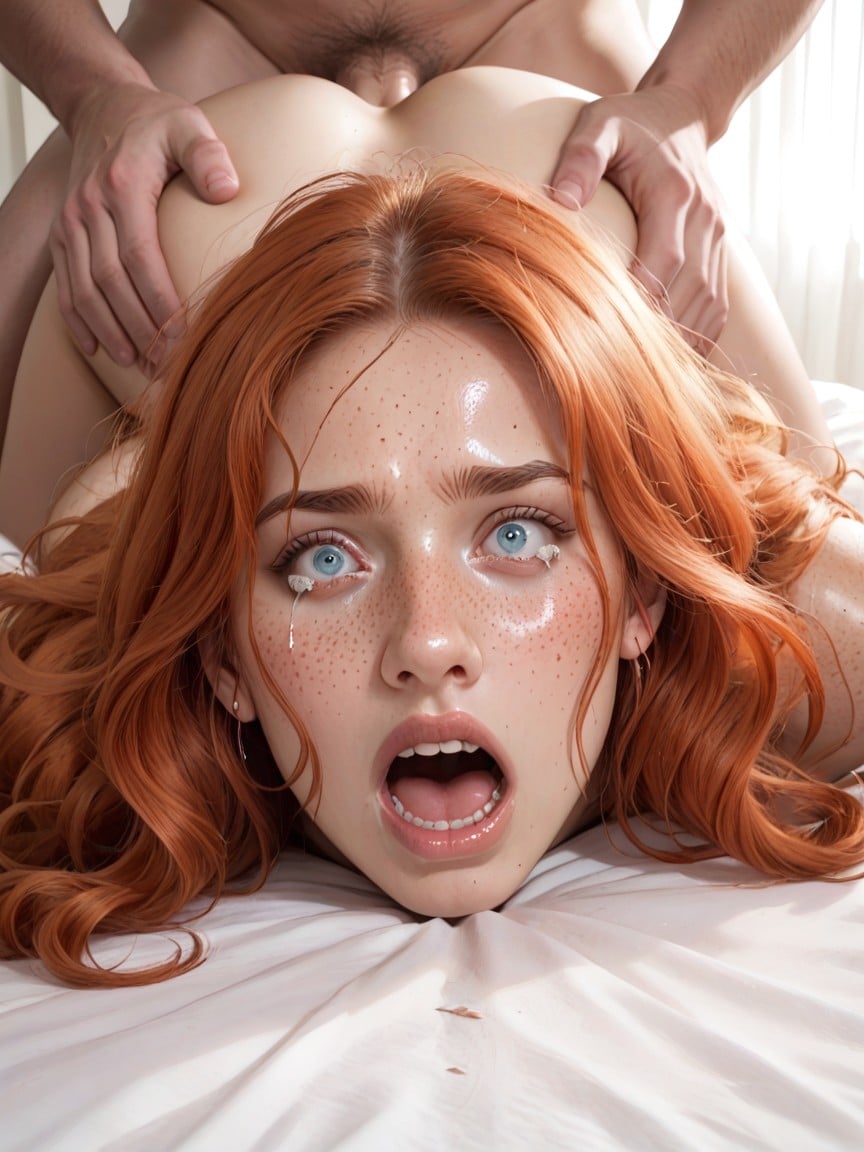 Princess Merida From Brave, Detailed Teeth, Face Hentai AI Porn