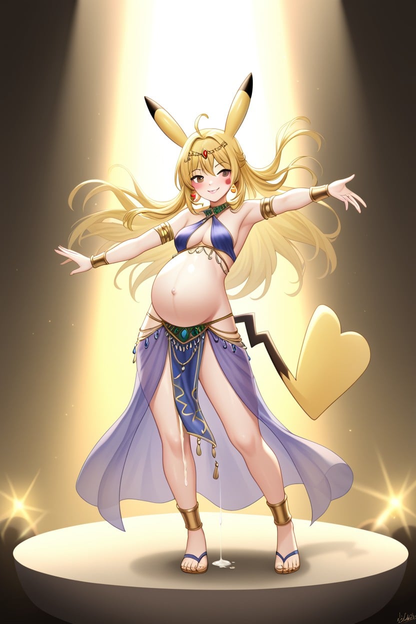 A Pikachu Tail, 25+, Humanized Pokemon Hentai IA