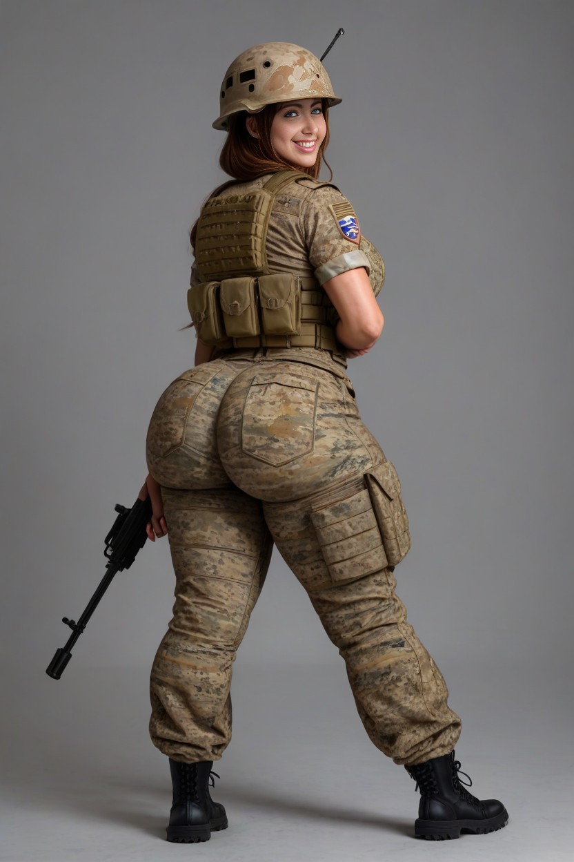 Bubble Butt, Ultra Bulging Butt, Bulging Ass AI Porn
