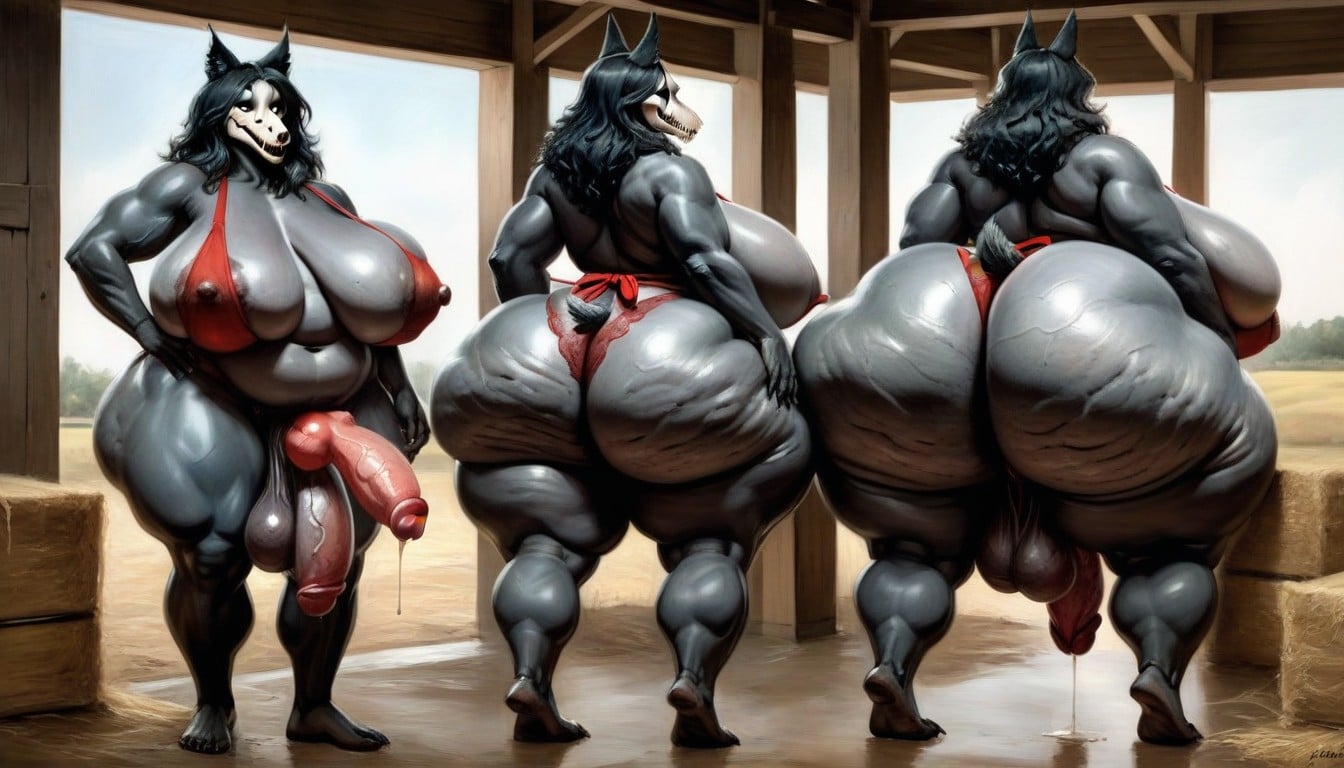 Futanari, Futanari, Futanari 퍼리 AI 포르노