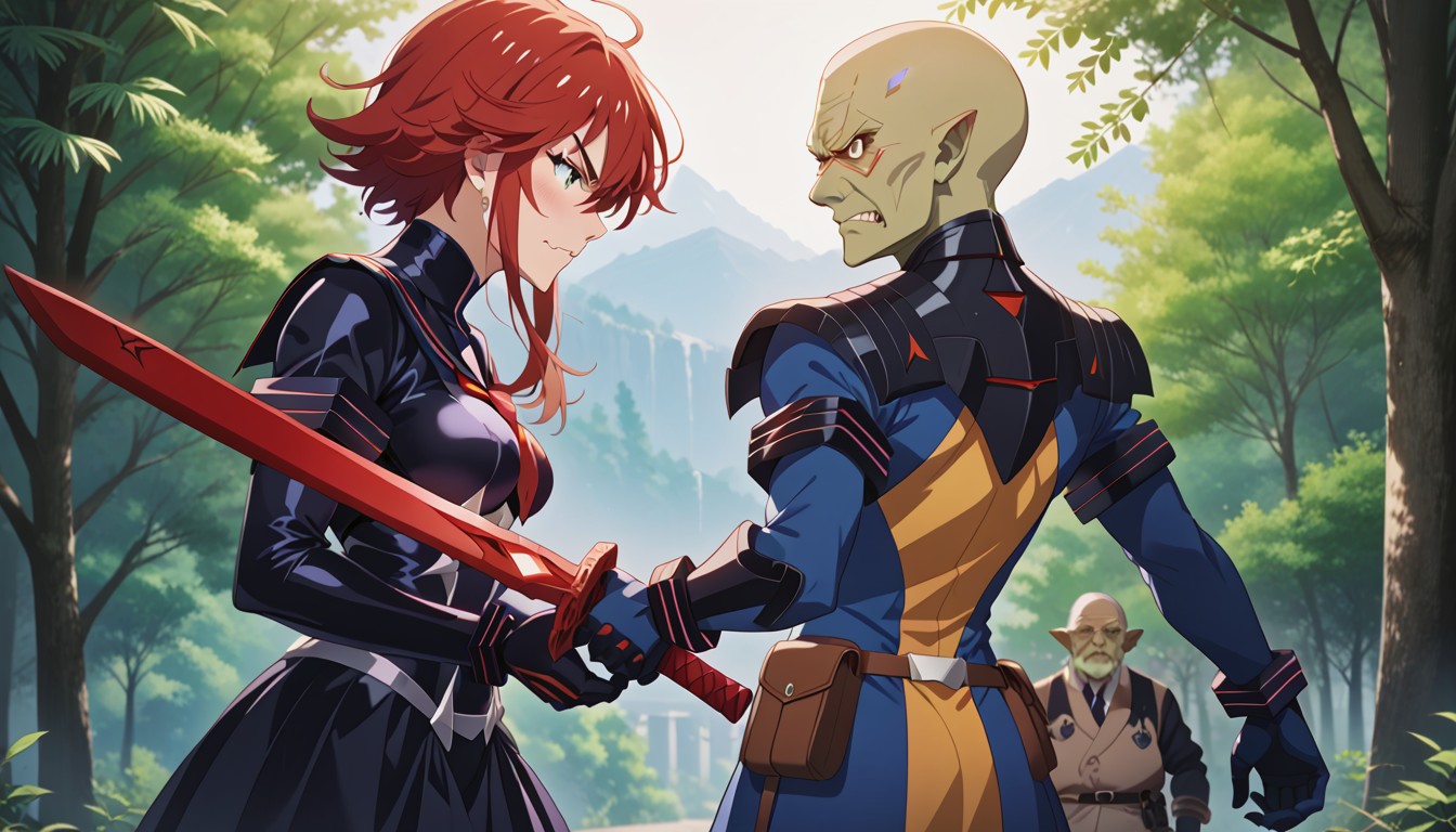 Female Full Armor, Angry, 25+ Hentai AI Porn