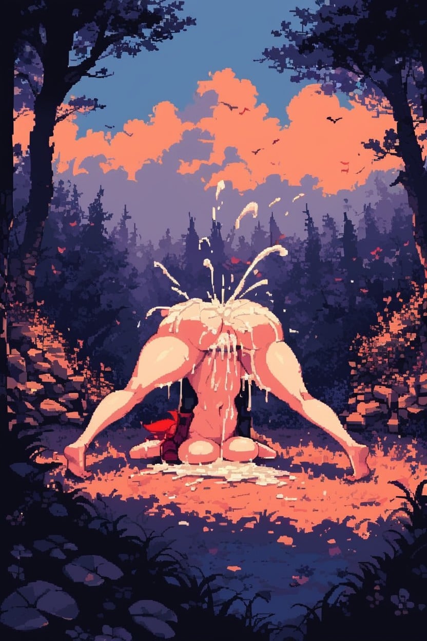 Male Boyfriend, Cum On Ass, Cum Fluid AI Porn