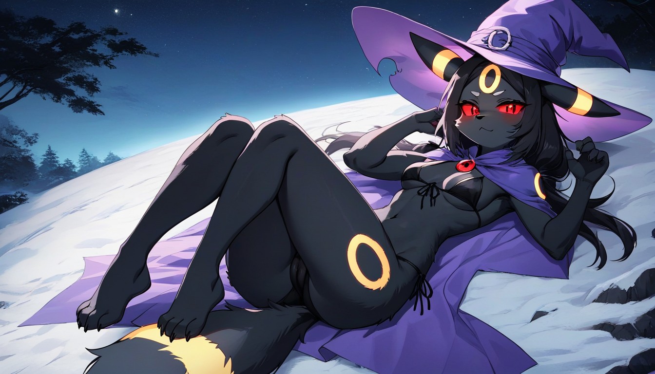 Youthfull Body, Female, Devil Furry AI Porn