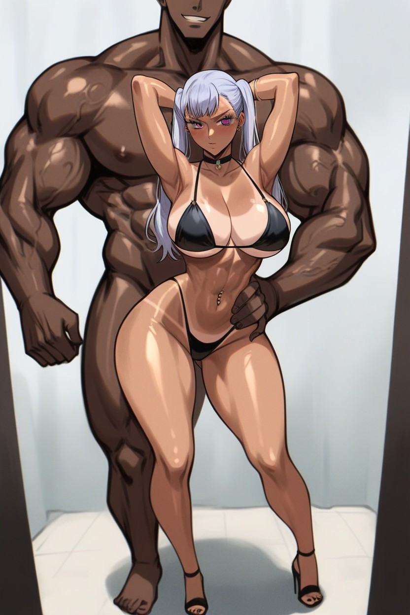 Looking At Viewer, In The Royal Bedroom, 25+ Hentai AI Porn