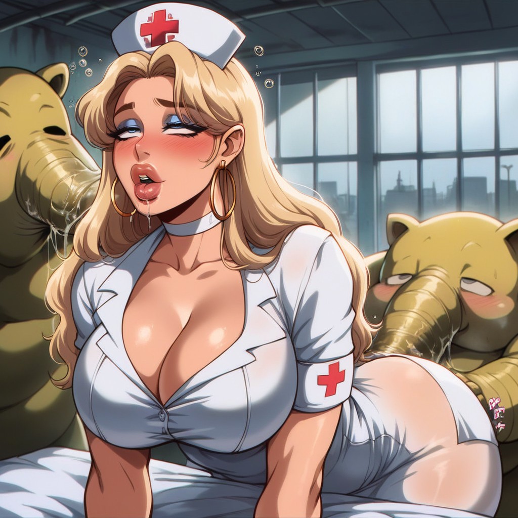 Drowzee Monster, Nurse, 18+ AI Porn