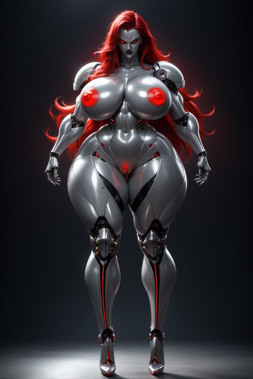 Thick Fat Thighs, 18+, Standing AI Porn