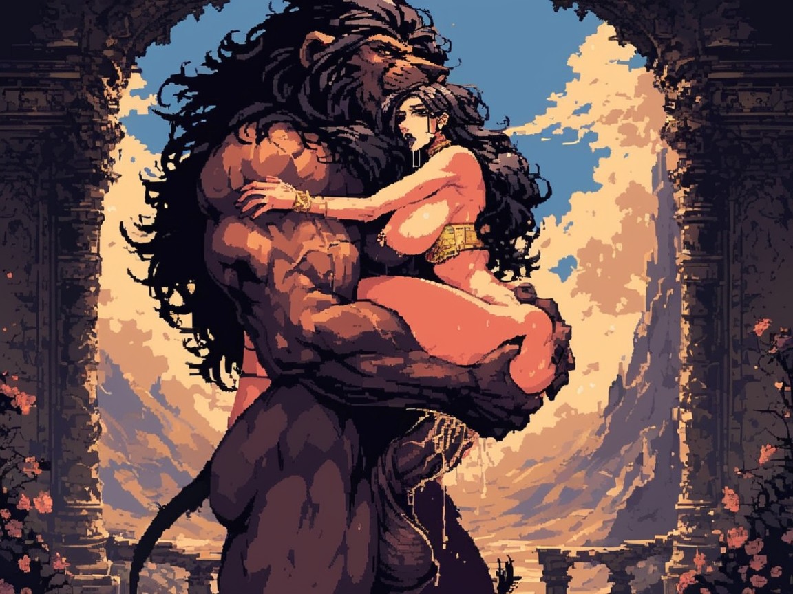 Perfect Large Natural Breasts, Vagina Wrapped Around Cock, Pronebone AI Porn