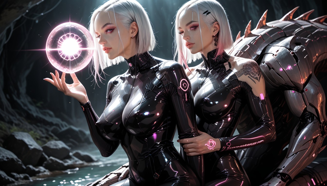 Cinematic Lighting, 25+, Metallic Textures Hentai AI Porn