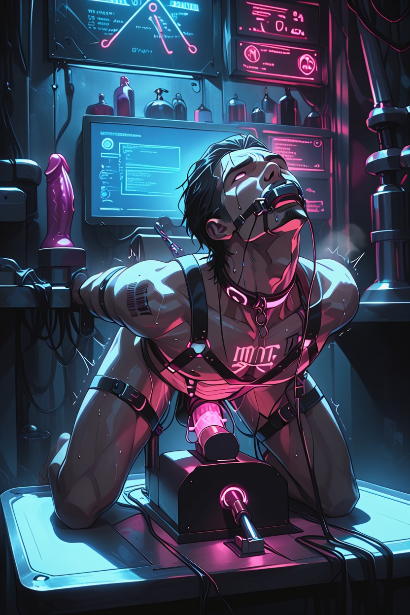 Panic Face, Suction Hole, Sweat AI Gay Porn