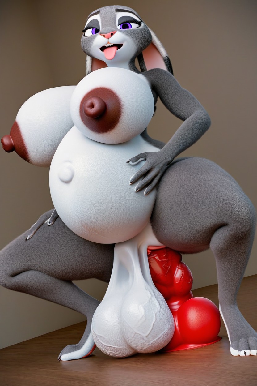 Dildo Is A Normal Penis, Swinging Balls, 难以置信的超长阴茎 AI兽人黄片
