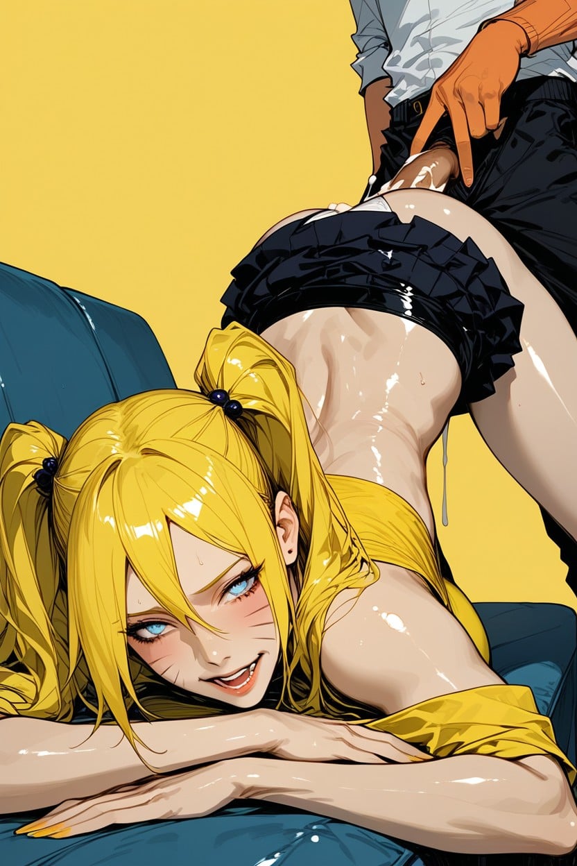Underboob, Whisker Markings, Arched Back Hentai AI Porn