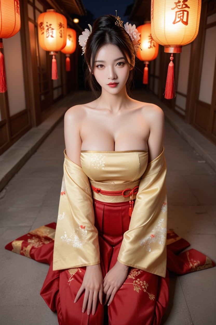 Exposed Upper Chest, Detailed, 18+ Porno IA Asiatique