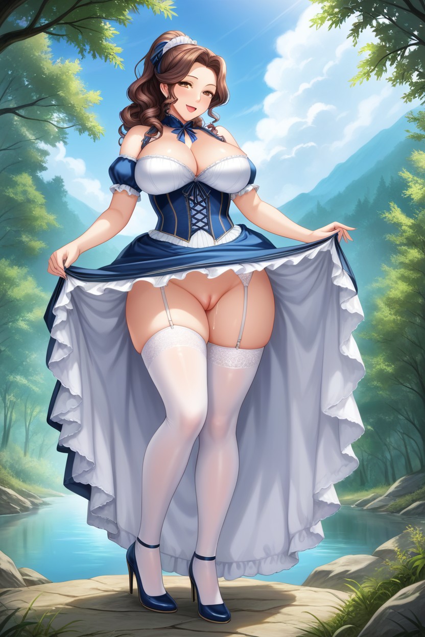 Forest, Dutch, Front View Hentai AI Porn