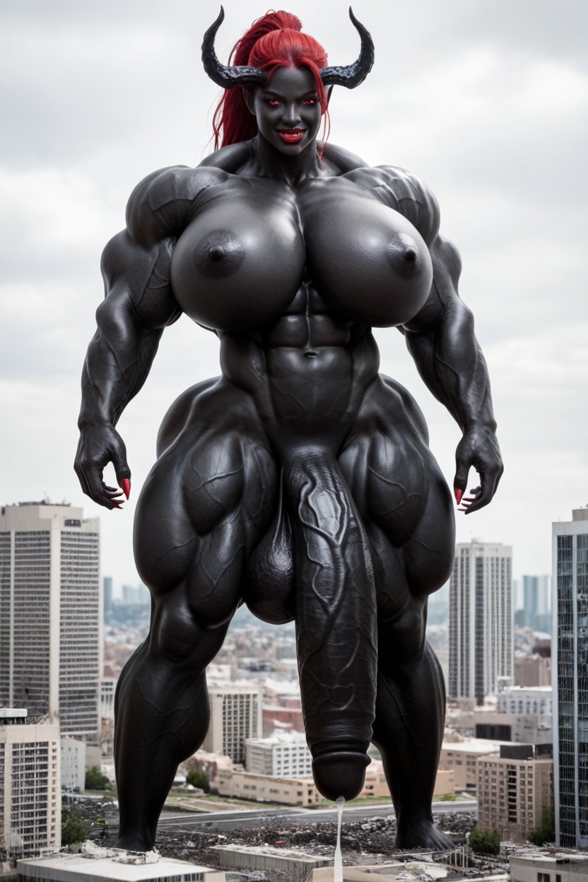 Vagina, Destruction, Full Body View Shemale AI Porn