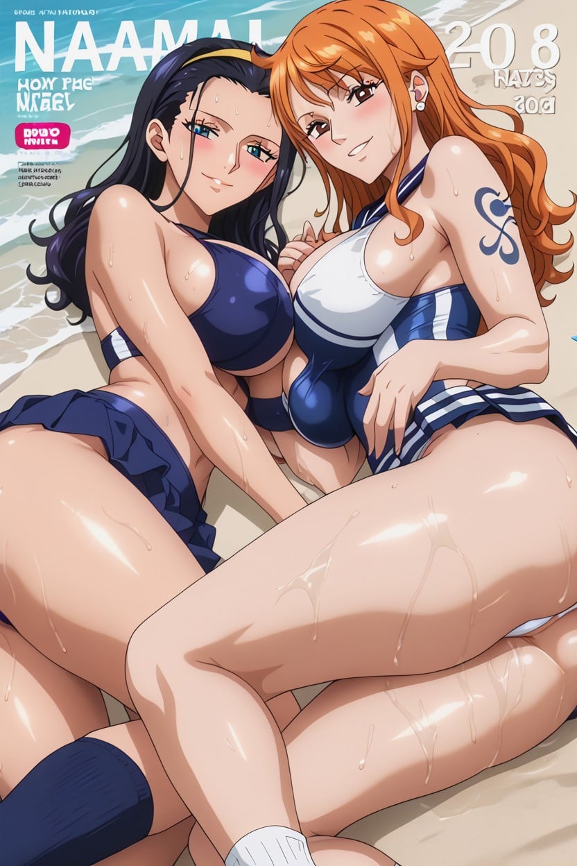 Sport Bra, Sailor Suit, Excited Hentai AI Porn