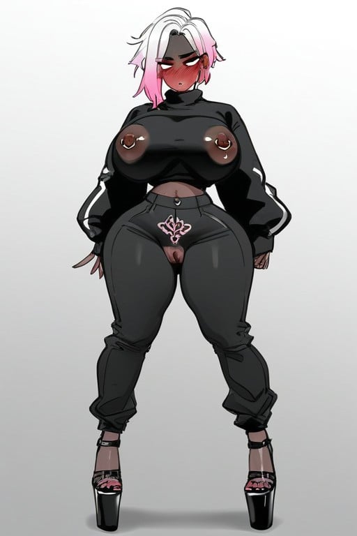 Puffy Vagina, Lip Gloss, Hooker Hentai AI Porn
