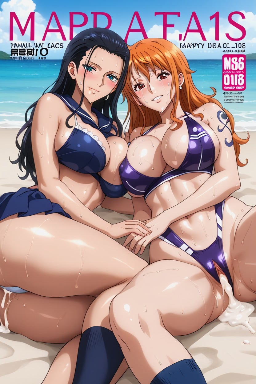 Large Ass, Light Makeup, Skirt Hentai AI Porn