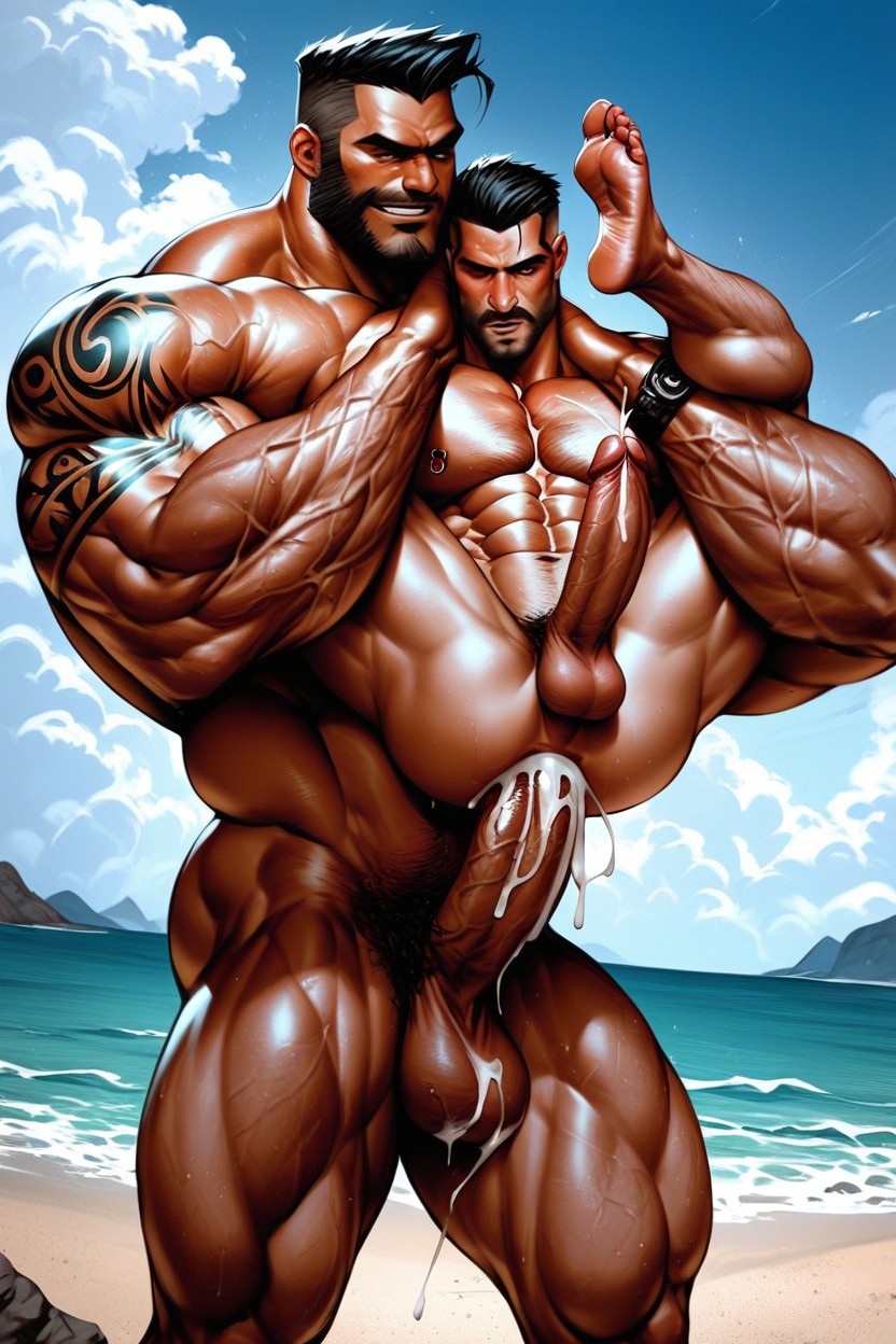 18+, Full Body, Two Guys AI Gay Porn
