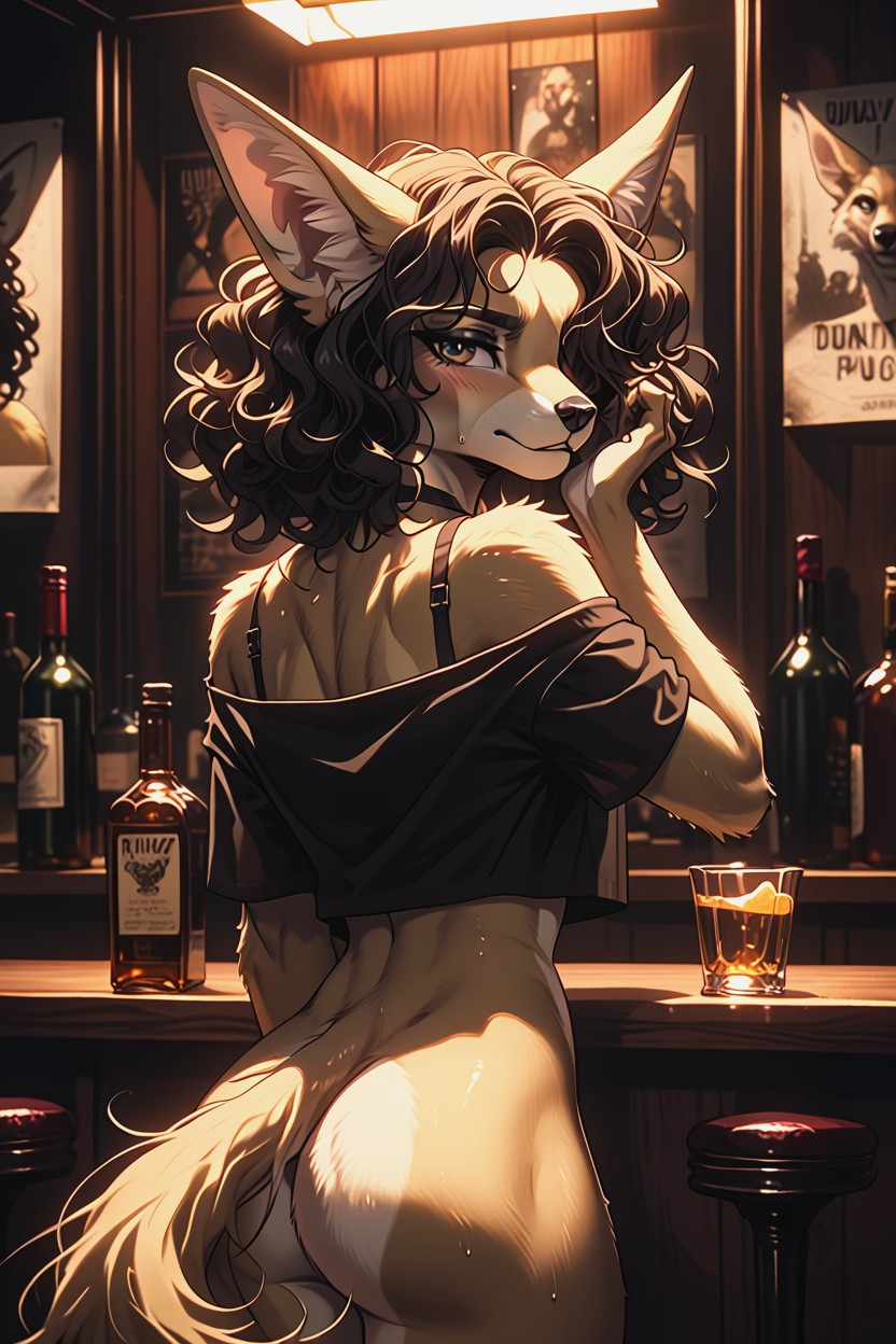 Furry, Body, Embarrassed Furry AI Porn