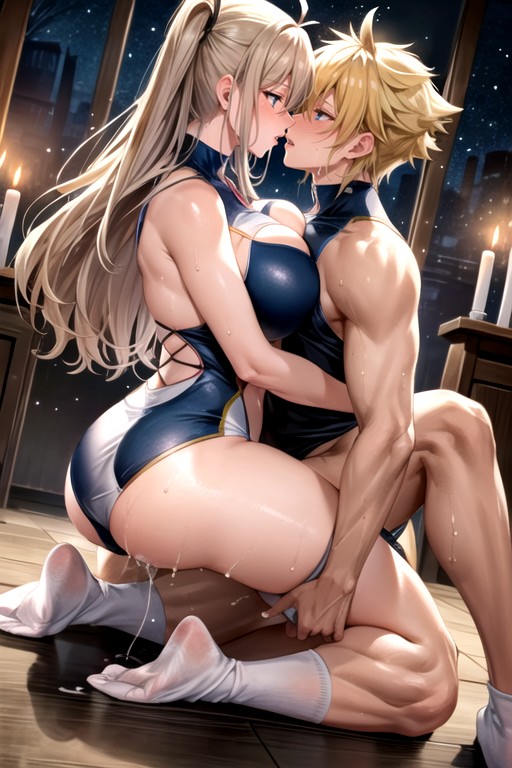 Extreme Blush, Multiple Panels, Extreme Wide Eyes Hentai AI Porn