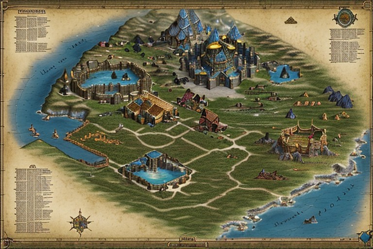 Heroes Of Might And Magic Iii, Grass Terrain, Mercury On The Map AI Porn