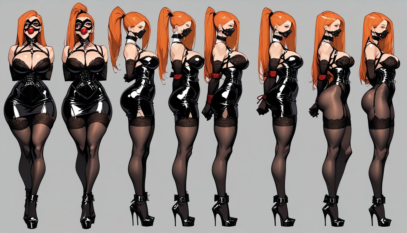 Big Lips, Legs Tied Together, Kim Possible Hentai AI Porn
