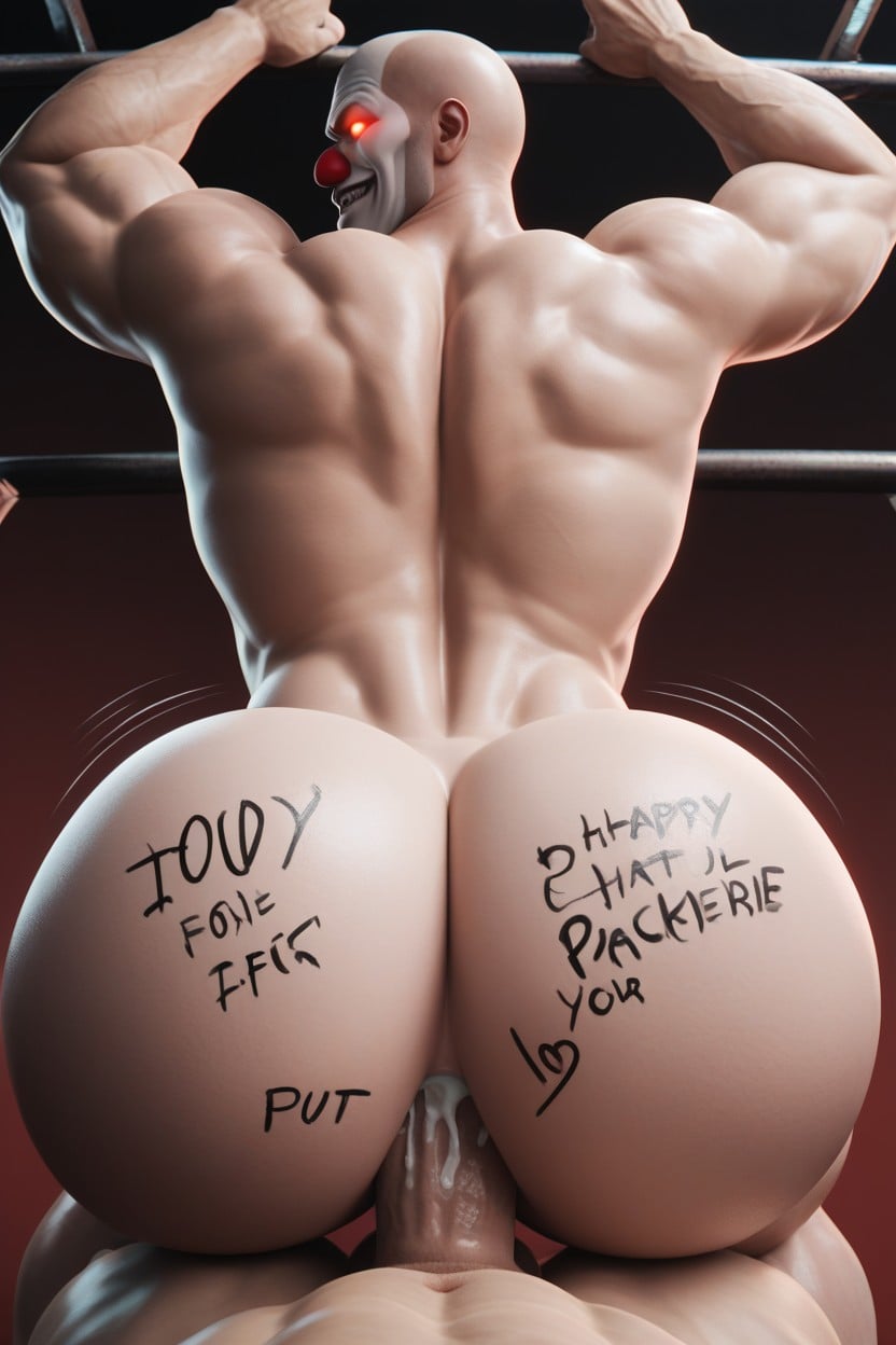 Body Writing, Dick In Ass, 18+ AI Gay Porn