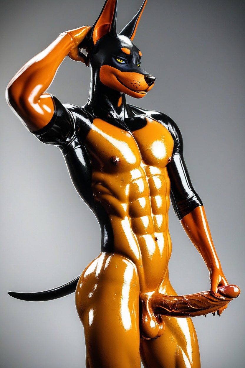 Sweaty, Vascular, 18+ Furry AI Porn