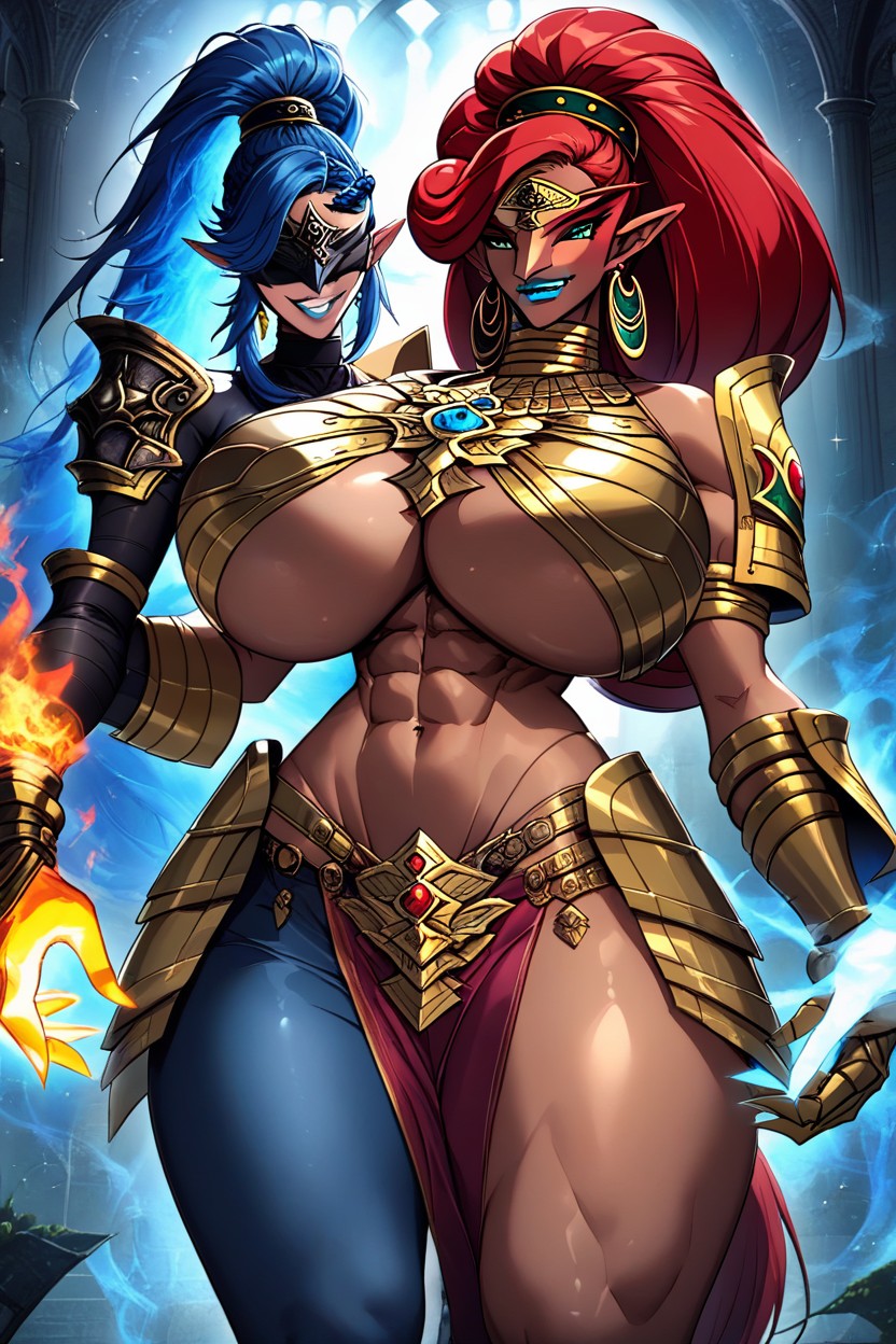 Slightly Muscular, The Fire Keeper From Dark Souls, Colossal Arms AI Porn