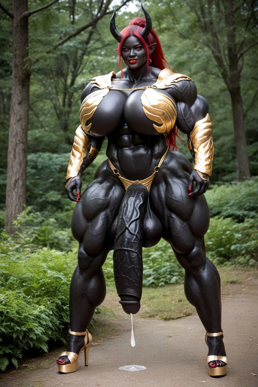 Bodybuilder, Bottom Heavy, Toned Muscles Porno shemale IA