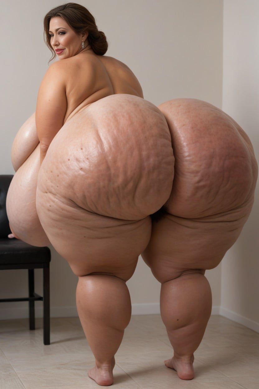 Ssbbw, Heart Shaped Ass, Big Hips MILF AI Porn