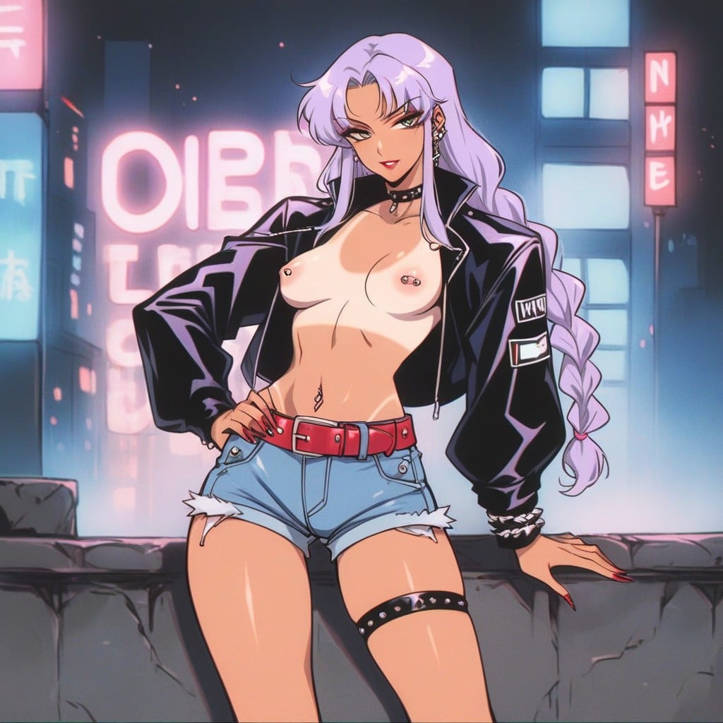 Medium Ass, Sleek Sides, Bold Eyeliner Hentai AI Porn